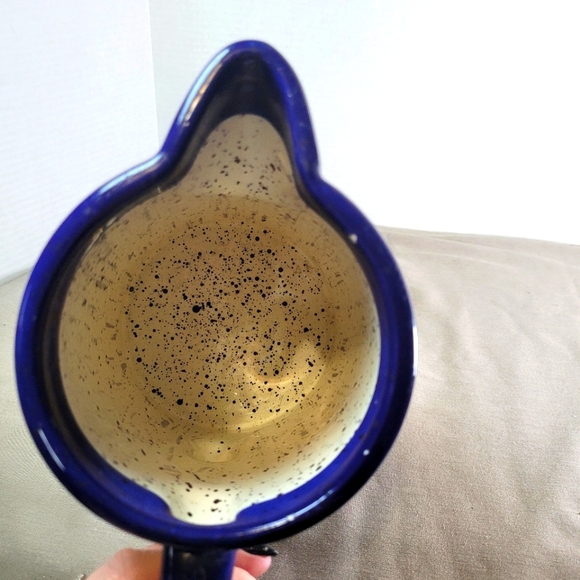 Shorelines by Julie Ueland Ceramic Pitcher with Fish - Picture 8 of 12